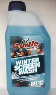 Turtle Wax LIQUID FIRE - Концентрат незамерзающей жидкости для стекла -80ºС  1 литр