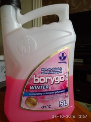 Антифриз розовый Borygo winter -35
