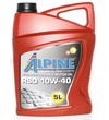 Масло моторное Alpine RSD 10W-40 полусинтетическое 5л