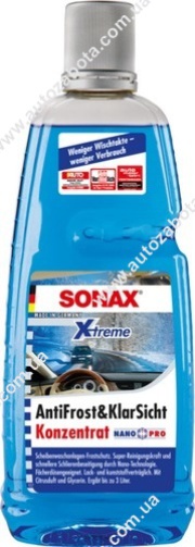 Омыватель стекла зимний Sonax Xtreme NanoPro Концентрат