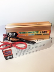 Инвертор UKC 1500W 24V Преобразователь тока AC/DC Gold