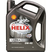 Моторное масло SHELL Helix Ultra 0W-40 4л.