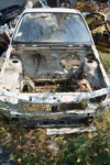 Передняя панель кузова с подрамниками и стеклом Opel Astra