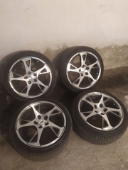 Диски 18" abt br sport wheels 5*112 c резиной Michelin primacy 4 225/40/18