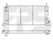 Радиатор Ford Escort 86-90