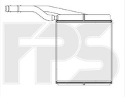 Радиатор печки Ford Focus 98-04