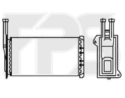 Радиатор печки Ford Escort 95-99