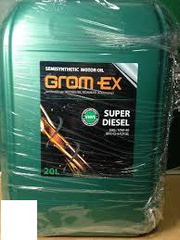 Grom-Ex масло Super Diesel API CI-4/CF/SL 10w40 5 л