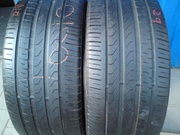 Продам R17 245/45 пара шин б/у лето Pirelli