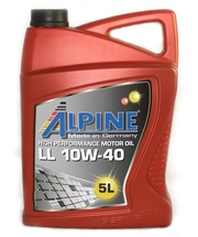 Масло моторное Alpine LL 10W-40 минеральное 5л