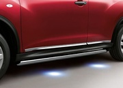 Боковые дуги с подсветкой Nissan Juke