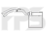 Радиатор печки Ford C-Max 03-07