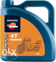 Масло Repsol MOTO Rider 4T 15W50 4л