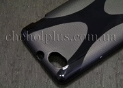Чехол гибкий X-line для Sony Xperia M c1905/ M Dual c2005 + пленка