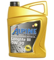 Масло моторное Alpine Longlife III 5W-30 синтетическое 5л