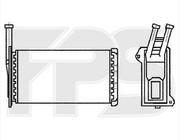 Радиатор печки Ford Escort 86-90