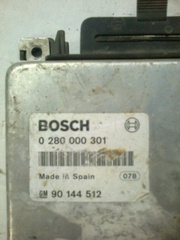 Блок управления Boshc 0280000301 Опель Рекорд 1.8 NV