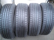 Продам комплект шин б/у лето R15 185/65  Nokian