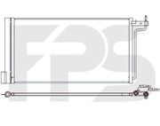 Радиатор кондиционера Ford Focus 11-14