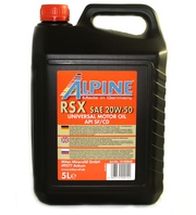 Масло моторное Alpine RSX 20W-50 минеральное 5л