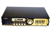 Усилитель звука UKC AV-121BT Bluetooth USB + КАРАОКЕ 2микрофона