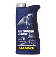 Масло моторное Mannol 2-Takt Outboard Marine полусинтетическое 1л