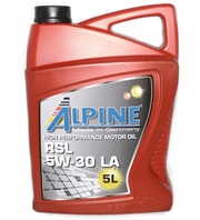 Масло моторное Alpine RSL 5W-30 LA синтетическое 5л