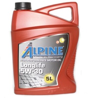 Масло моторное Alpine Longlife 5W-30 синтетическое 5л