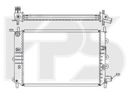 Радиатор Ford Escort 95-99