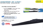 ANCO® Winter Blade — зимние щетки стеклоочистителей