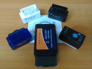 OBD II автосканер ELM327 Bluetooth или WiFi с V1.5 или V2.1 - в т. ч. с кнопкой