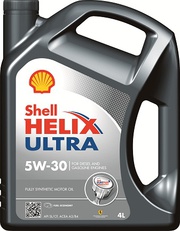 Масло моторное Shell Helix Ultra 5W-30, 4л 