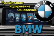 BMW MINI русификация навигация кодирование CarPlay обновление карты.