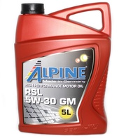 Масло моторное Alpine RSL 5W-30 GM синтетическое 5л