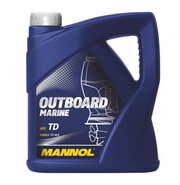 Масло моторное Mannol 2-Takt Outboard Marine полусинтетическое 4л