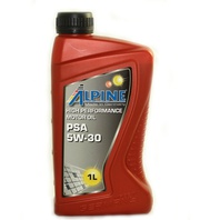 Масло моторное Alpine PSA 5W-30 синтетическое 1л